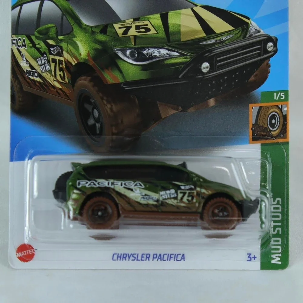 Hot Wheels Green Off Road Chrysler Pacifica Toy Car - NEW